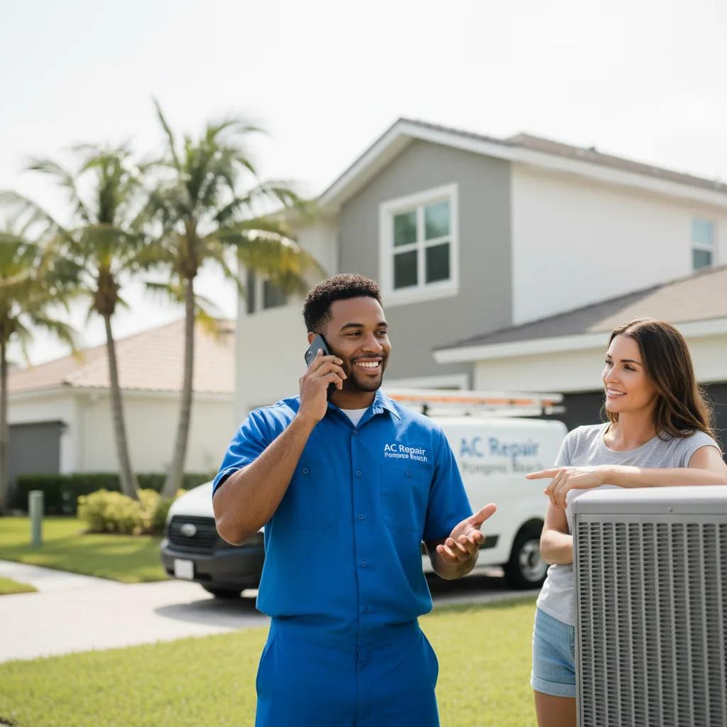 AC Repair Pompano Beach customer support in South Weymouth